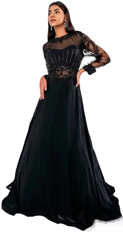 Onyx chiffon